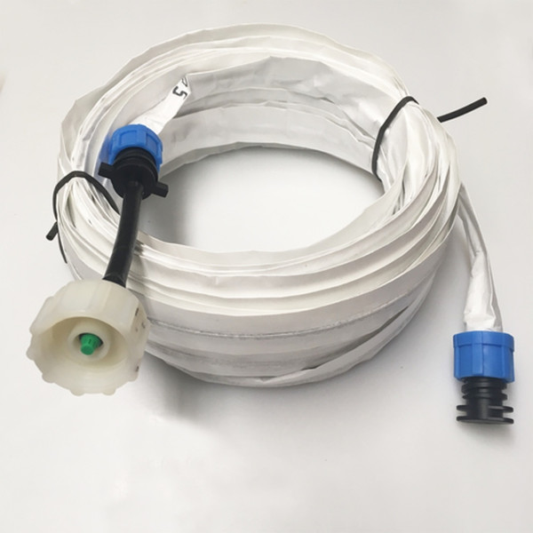 EasySoak Connection to Hose Component set - w/ Green Flow Controller (50' to 100' of Drip Tape) 5